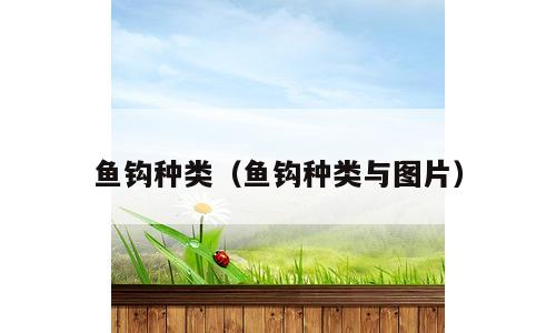 鱼钩种类（鱼钩种类与图片）