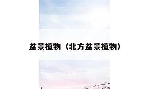 盆景植物（北方盆景植物）