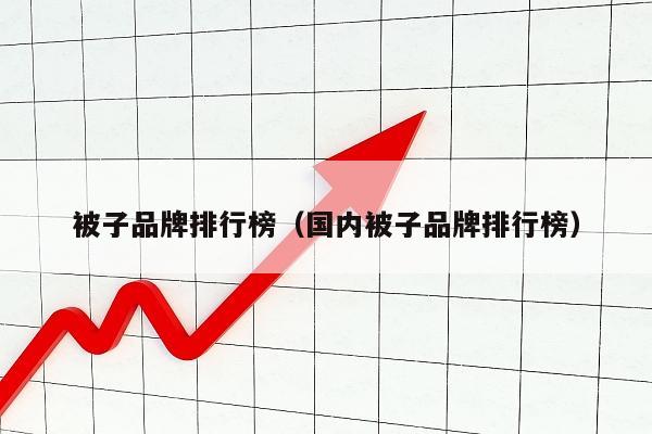 被子品牌排行榜（国内被子品牌排行榜）