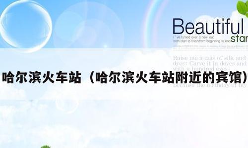 哈尔滨火车站（哈尔滨火车站附近的宾馆）