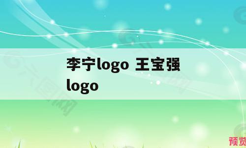 李宁logo 王宝强logo