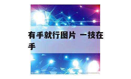 有手就行图片 一技在手