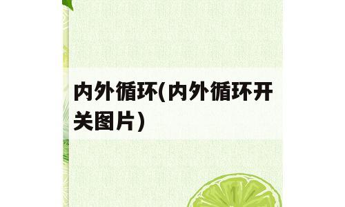 内外循环(内外循环开关图片)